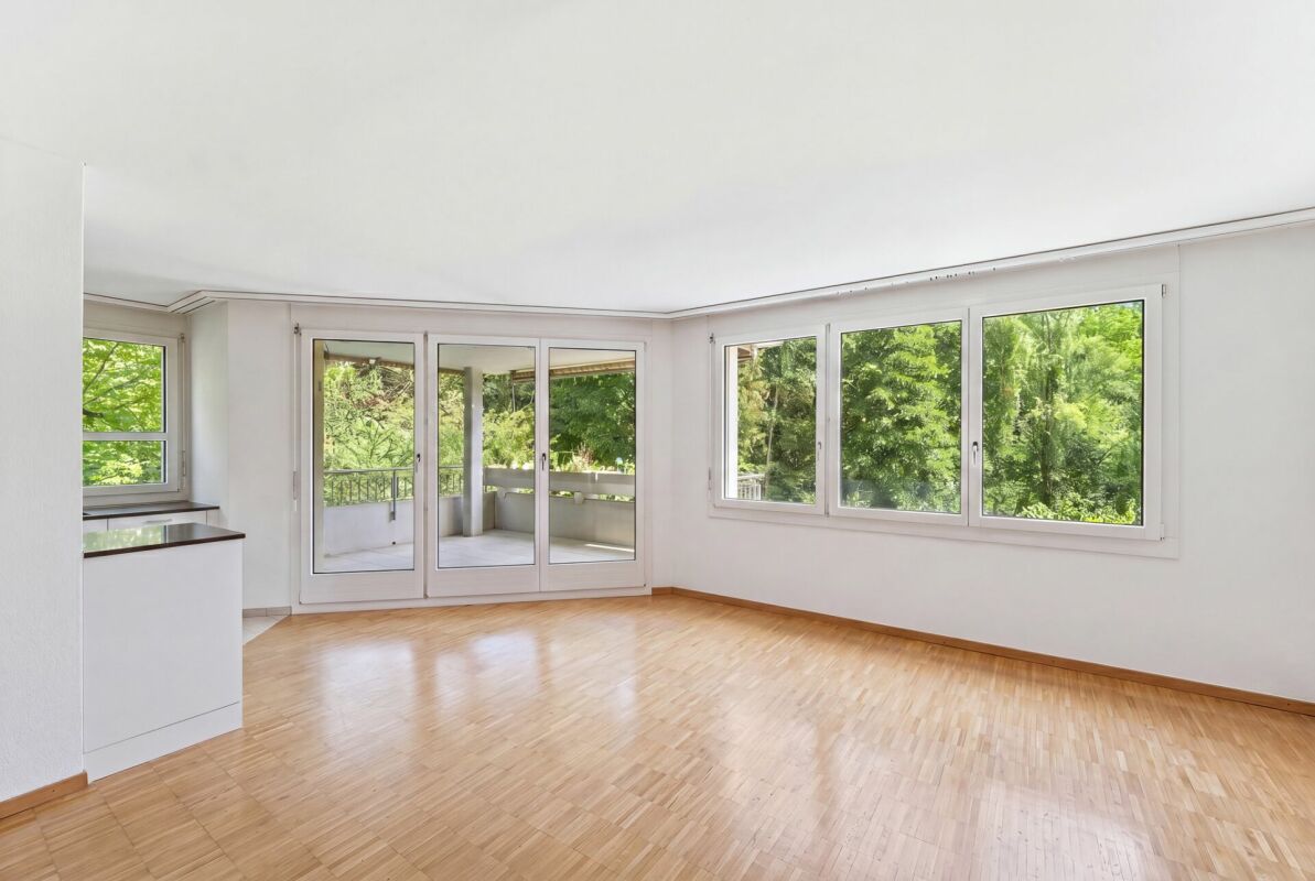5.5-Zimmer-Wohnung mit zwei Balkonen und Pilatussicht