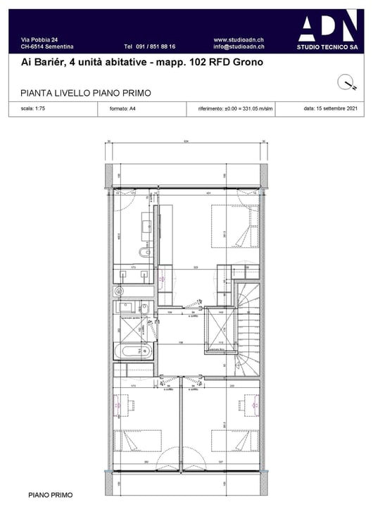 GRONO AFFITTASI/VENDESI ULTIMA CASA A SCHIERA DI STANDARD SUPERIORE 12