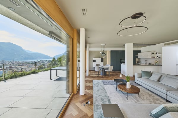 Bellissimo 3,5 Locali con grande Giardino presso la RESIDENZA MIRADOR 5