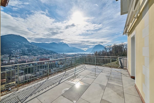 Attico in villa Storica ristrutturata con piscina esterna ed interna 2