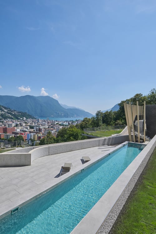 Attico in villa Storica ristrutturata con piscina esterna ed interna 14