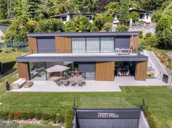 Appartamento di 4.5 locali di nuova costruzione con area wellness privata e vista lago
