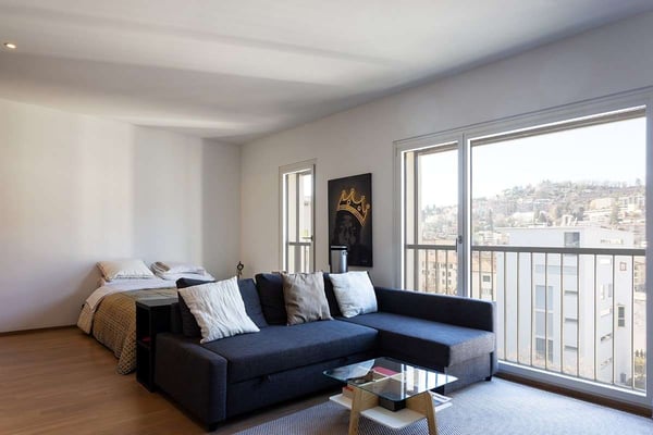 Rif. 2646 Lugano ampio monolocale arredato 6