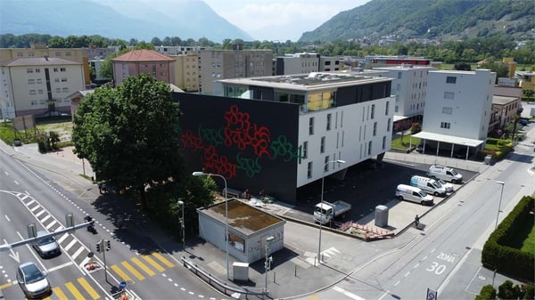 Rif. 2371 Bellinzona, moderno 3.5 locali con ampia terrazza 1