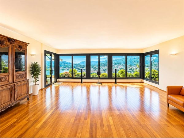 Esclusivo Attico con Roof Garden e Vista Panoramica sul Lago di Lugano 3