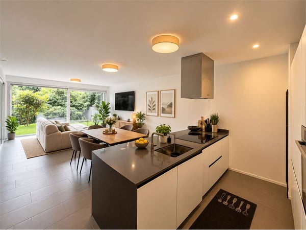 Rif. 2722 Pedrinate grazioso 3.5 locali con giardino privato 2