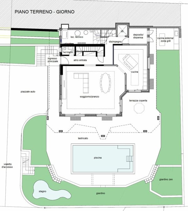 MODERNA VILLA CON PISCINA E ROOFTOP PANORAMICO 22