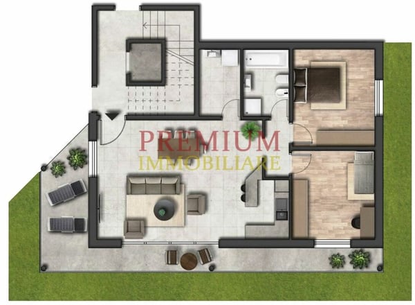 3.5 LOCALI CON GIARDINO 3