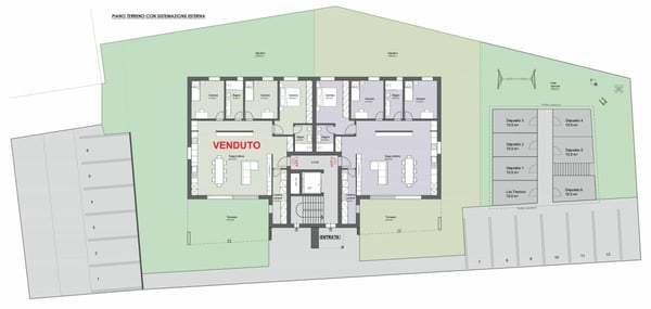 4.5 LOCALI CON GIARDINO PRIVATO 9