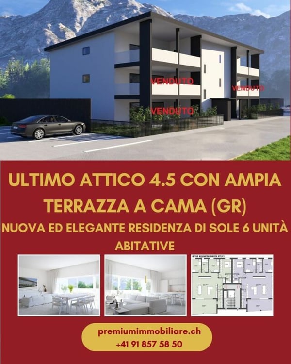 ATTICO 4.5 LOCALI CON AMPIA TERRAZZA 1