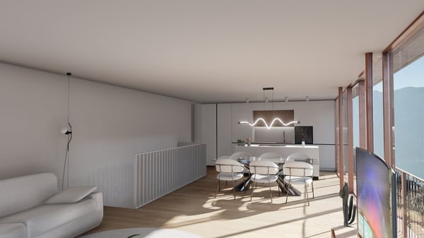 1.5 LOCALI: NUOVA COSTRUZIONE CON IMPRENDIBILE VISTA LAGO 2