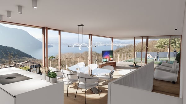 1.5 LOCALI: NUOVA COSTRUZIONE CON IMPRENDIBILE VISTA LAGO 3