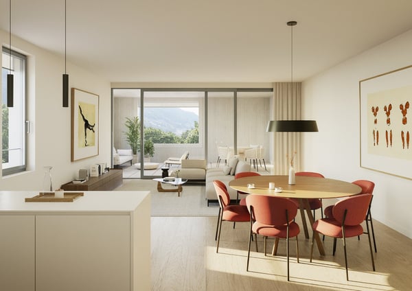Residenza Kira - raffinierte 4.5-Zimmer-Wohnung mit großem privatem Garten in Giubiasco (TI) 2