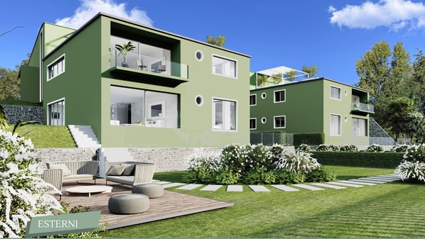 1.5 LOCALI CON GIARDINO - INCANTEVOLE FRONTE PARCO (VIDEO) 2