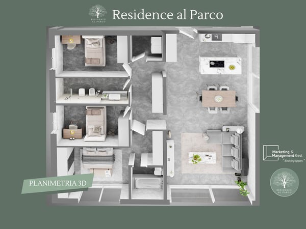 1.5 LOCALI CON GIARDINO - INCANTEVOLE FRONTE PARCO (VIDEO) 20