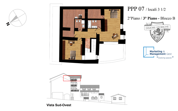 ATTICO AMMOBILIATO 1 LOC.DUPLEX | CHARME & RELAX | ROMANTICO, SILENZIOSO, AMPIO E LUMINOSO 40