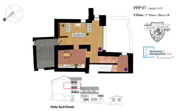 ATTICO AMMOBILIATO 1 LOC.DUPLEX | CHARME & RELAX | ROMANTICO, SILENZIOSO, AMPIO E LUMINOSO 39