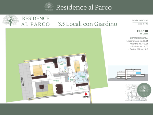 3.5 CON GIARDINO MERAVIGLIOSO ZONA PARCO NATURALE (VIDEO) 21