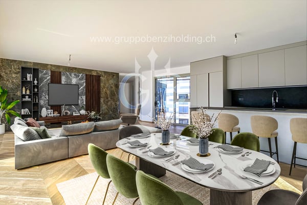 DIRETTAMENTE DAL PROMOTORE - Attico di nuova costruzione con vista lago e roof-top 1