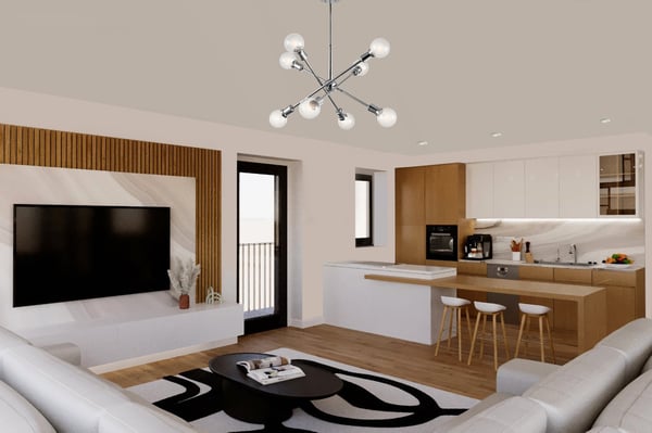 DIRETTAMENTE DAL PROMOTORE - Bellinzona - 1.5 locali con giardino privato 3