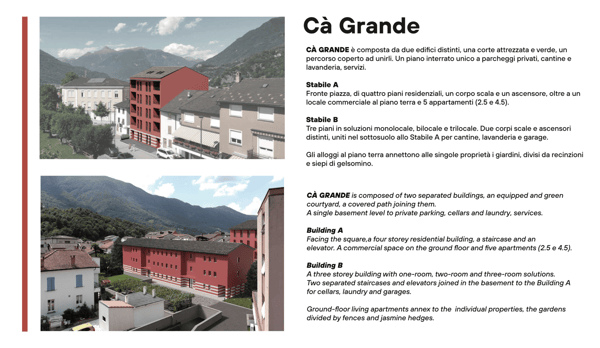 DIRETTAMENTE DAL PROMOTORE - Giubiasco - Piazza Grande 9