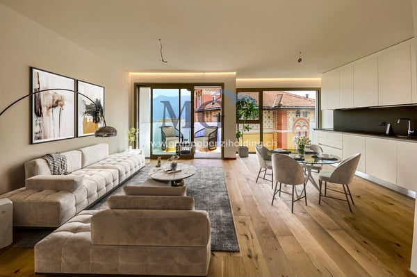 Geräumige 2,5-Zimmer-Wohnung im Neubau mit freiem Blick 2