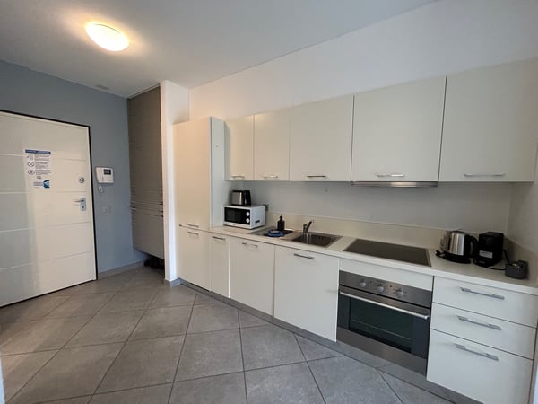 MONOLOCALE ARREDATO A CASSARATE CON GIARDINO PRIVATO 9