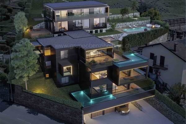 APPARTAMENTO 4,5 LOCALI VISTA LAGO CON PISCINA PRIVATA 4