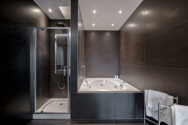 AFFITTASI MENSILMENTE Villa pronta all'uso in centro Lugano con importante vista lago 20