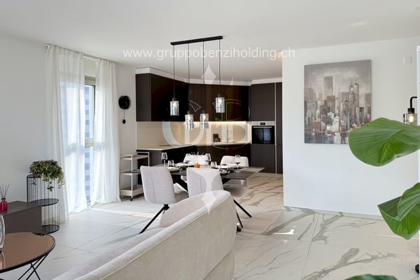 ACQUISTO DIRETTO DAL PROMOTORE - Nuovo 3.5 locali con Roof-Top vista lago 3
