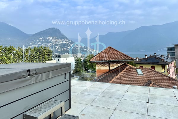 ACQUISTO DIRETTO DAL PROMOTORE - Nuovo 3.5 locali con Roof-Top vista lago 2