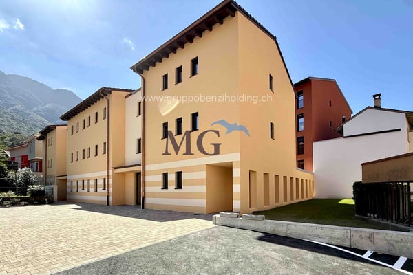 Piazza Grande a Giubiasco - nuovo 2.5 locali. 2