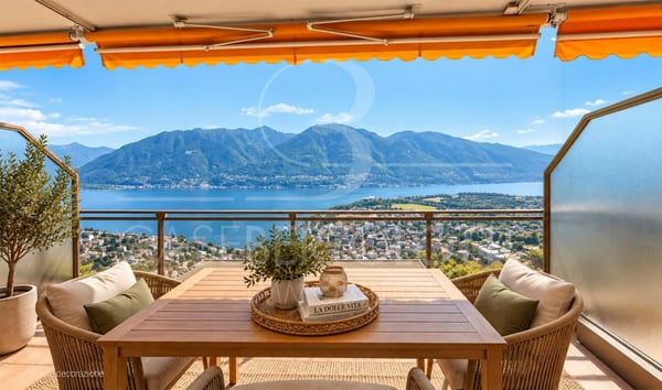 Aussicht. Ruhe. Lago Maggiore. 1