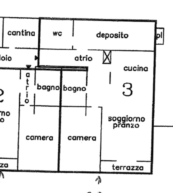 LUGANO - 2.5 LOCALI CENTRALE CON GIARDINO E LOCALE HOBBY 12