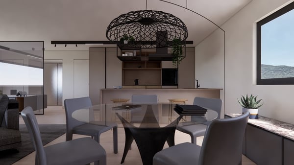 BELLINZONA - VENDESI NUOVO 1.5 LOCALI CON AMPIA TERRAZZA 3