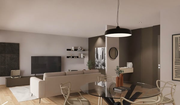 BELLINZONA - VENDESI NUOVO 3.5 LOCALI CON AMPIA TERRAZZA 1