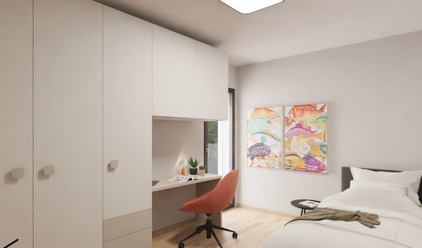 BELLINZONA - VENDESI NUOVO 3.5 LOCALI CON AMPIA TERRAZZA 6