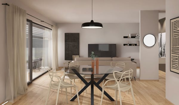 BELLINZONA - VENDESI NUOVO 3.5 LOCALI CON AMPIA TERRAZZA 2
