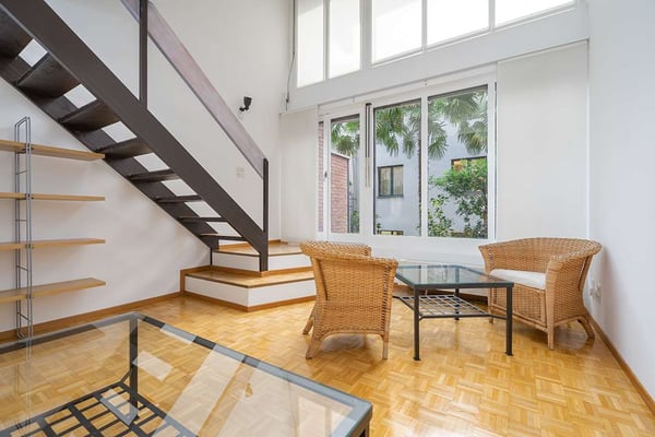 Duplex arredato con giardino privato 1