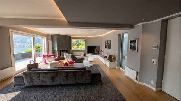 Villa moderna con vista lago a Vico Morcote 4