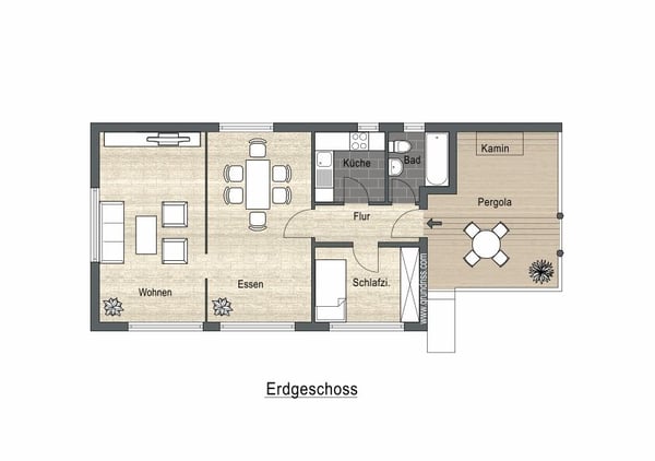 Charmantes Einfamilienhaus mit Pool und großem Grundstück 17