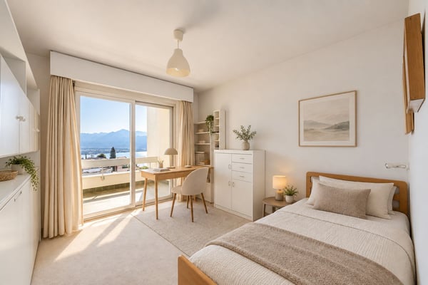 Grosszügige 4.5-Zimmerwohnung mit Panoramaseesicht in Locarno Monti 6