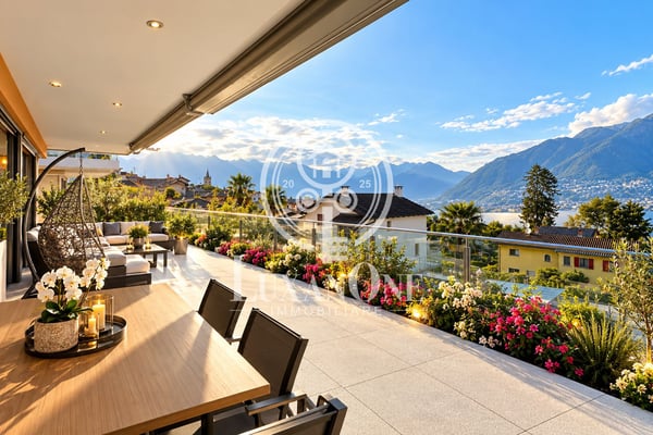 Luxuriöse 4,5-Zimmer-Gartenwohnung mit Seesicht - Ihr Traum vom Zweitwohnsitz am Lago Maggiore 2