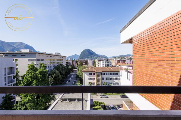 Moderno e luminoso appartamento di 1.5 locali con terrazza e balcone – Lugano 13