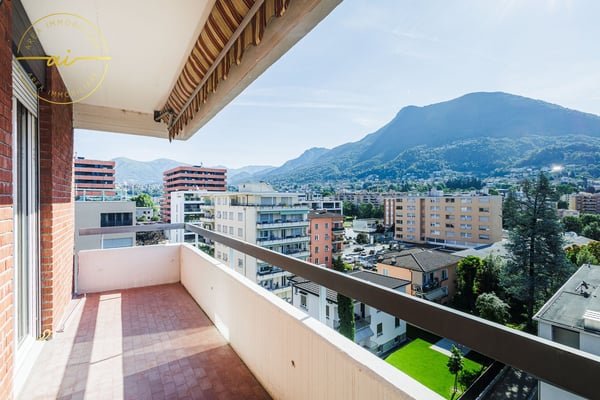 Moderno e luminoso appartamento di 1.5 locali con terrazza e balcone – Lugano 10
