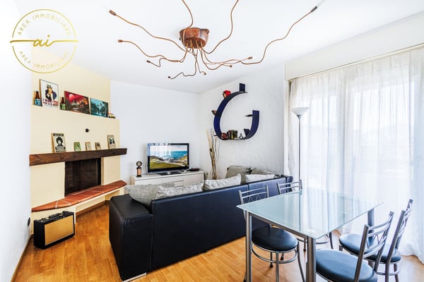 Moderno e luminoso appartamento di 1.5 locali con terrazza e balcone – Lugano 3