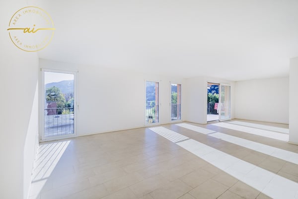 Luminoso attico di 1 locali con grande terrazza a Chiasso 6