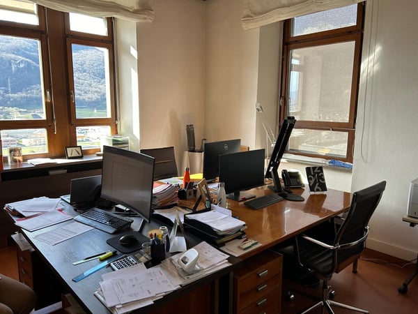 ELEGANTI UFFICI ARREDATI CON POSTEGGI INCLUSI A MENDRISIO 9