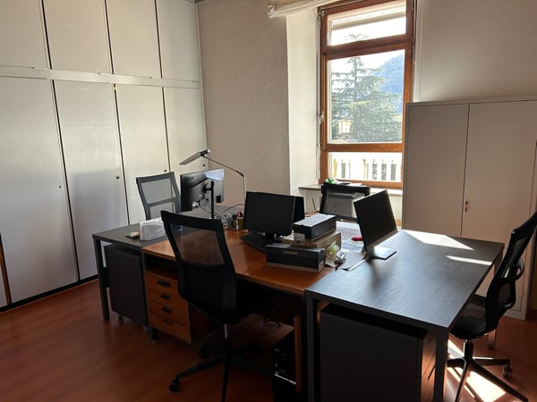 ELEGANTI UFFICI ARREDATI CON POSTEGGI INCLUSI A MENDRISIO 6