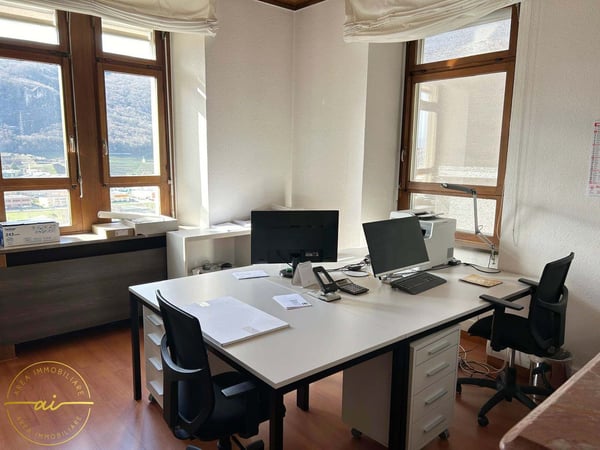 ELEGANTI UFFICI ARREDATI CON POSTEGGI INCLUSI A MENDRISIO 3